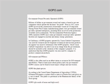 Tablet Screenshot of gopo.com