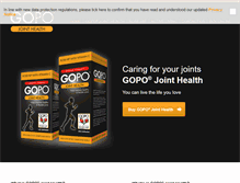 Tablet Screenshot of gopo.co.uk